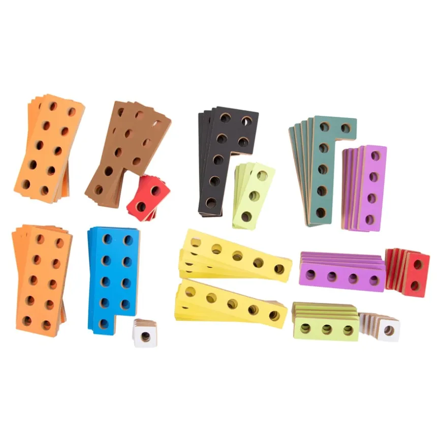 TTS Five-Wise Number Frames 80pcs