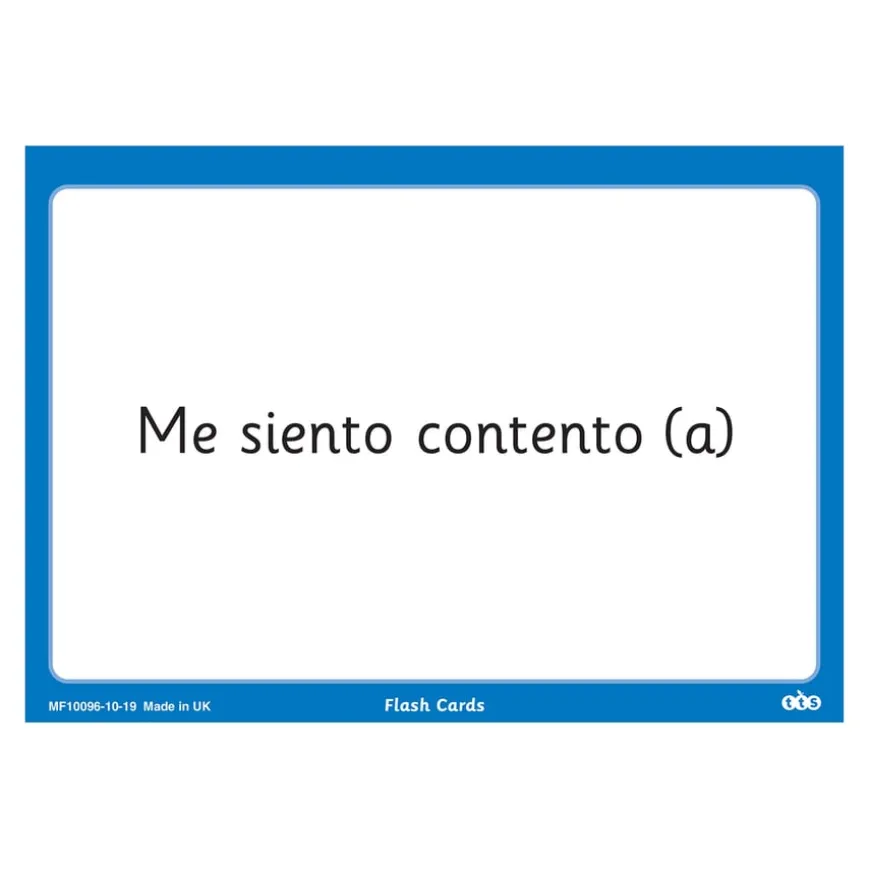 TTS French Feelings and Emotions Topic Cards 46pk