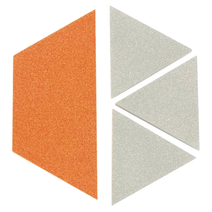 TTS Giant Glitter Mosaic Shapes