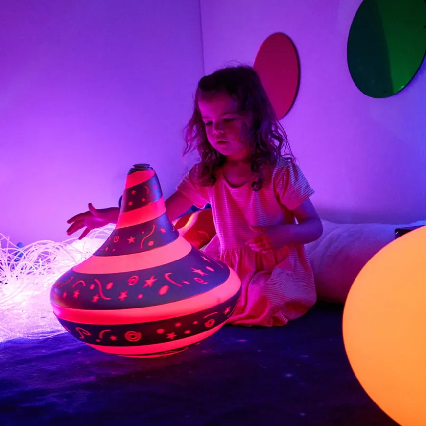 TTS Giant Light & Sound Spinning Top