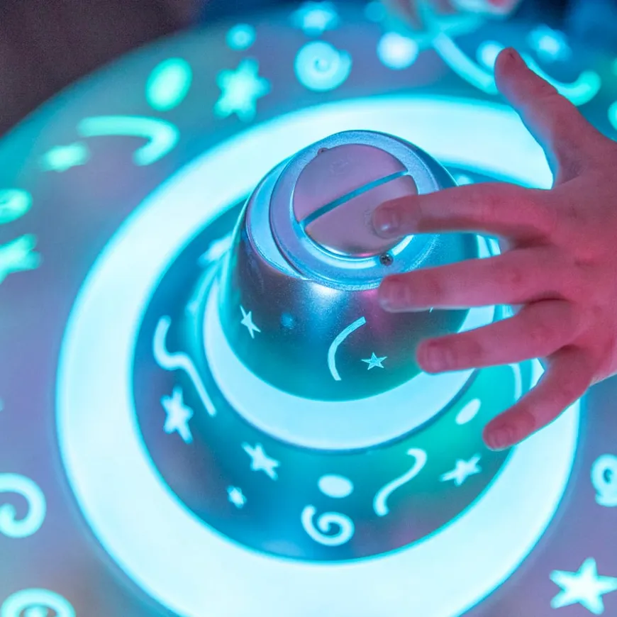 TTS Giant Light & Sound Spinning Top