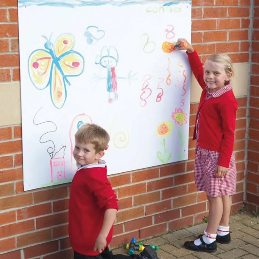TTS Giant Outdoor Mark Making Whiteboard Wall