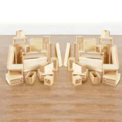 TTS Giant Wooden Hollow Building Blocks