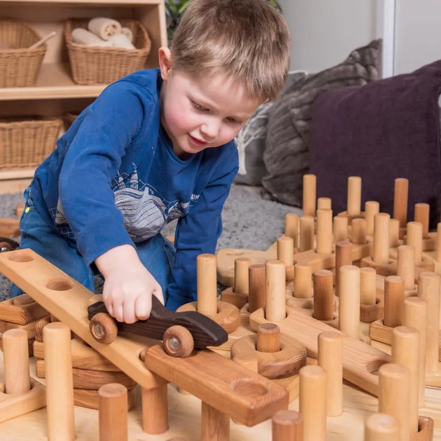 TTS Giant Wooden Stack & Build Construction Blocks