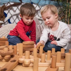 TTS Giant Wooden Stack & Build Construction Blocks