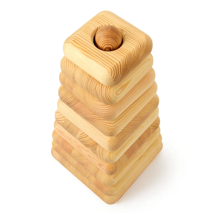 TTS Giant Wooden Stacking Tower Pyramids
