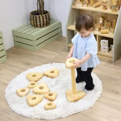 TTS Giant Wooden Stacking Tower Pyramids