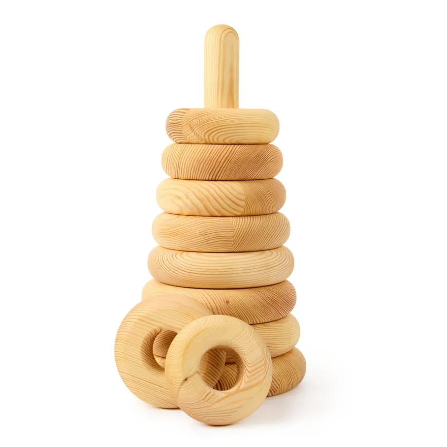 TTS Giant Wooden Stacking Tower Pyramids