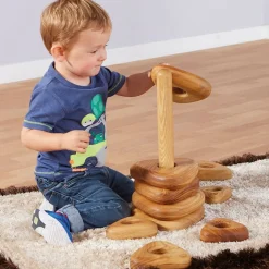 TTS Giant Wooden Stacking Tower Pyramids