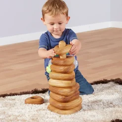 TTS Giant Wooden Stacking Tower Pyramids