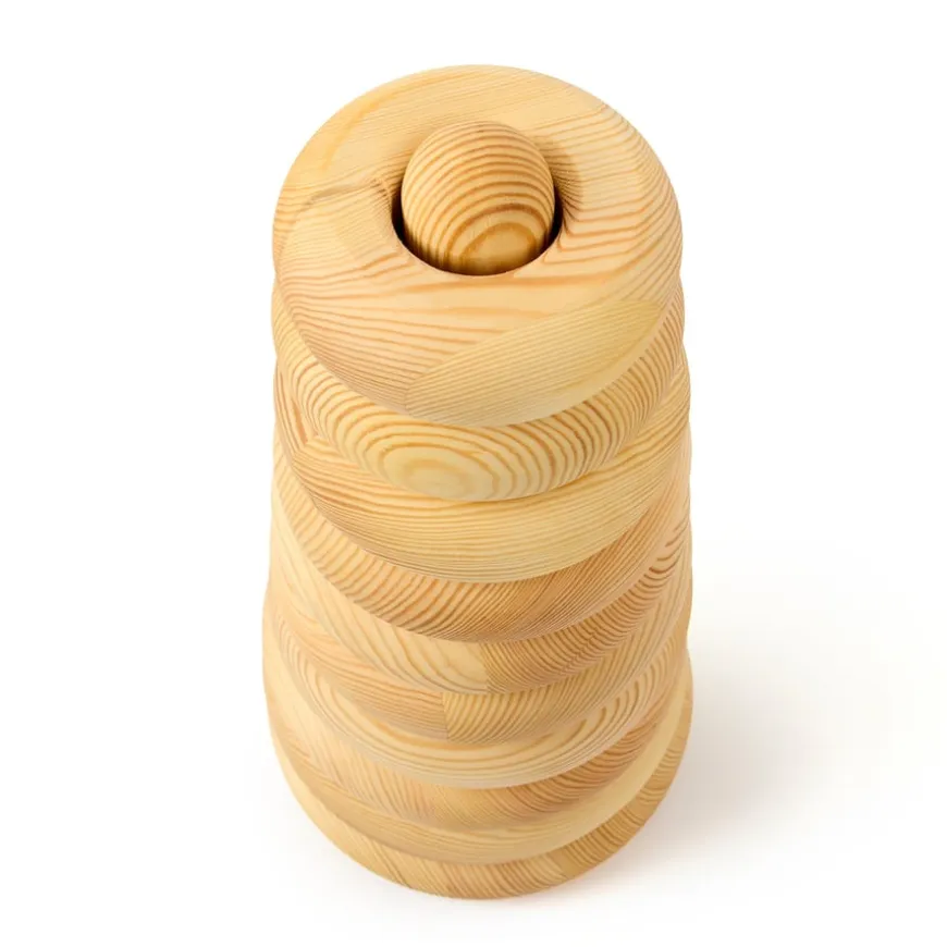 TTS Giant Wooden Stacking Tower Pyramids