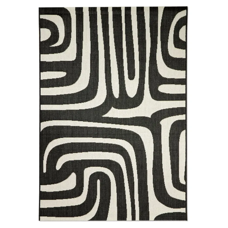 TTS Graphic Soft Furnishings Rectangular Rug