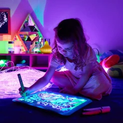 TTS Illuminated Mark Making Writing Boards 4pk