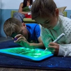 TTS Illuminated Mark Making Writing Boards 4pk
