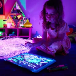 TTS Illuminated Mark Making Writing Boards 4pk