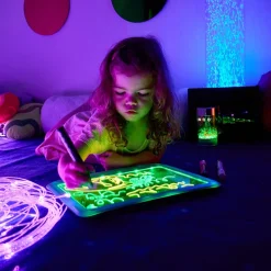 TTS Illuminated Mark Making Writing Boards 4pk