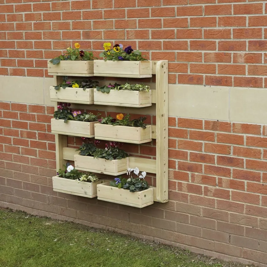 TTS Individual Wooden Planters