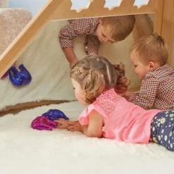 TTS Learning Location Wooden Pyramid Den