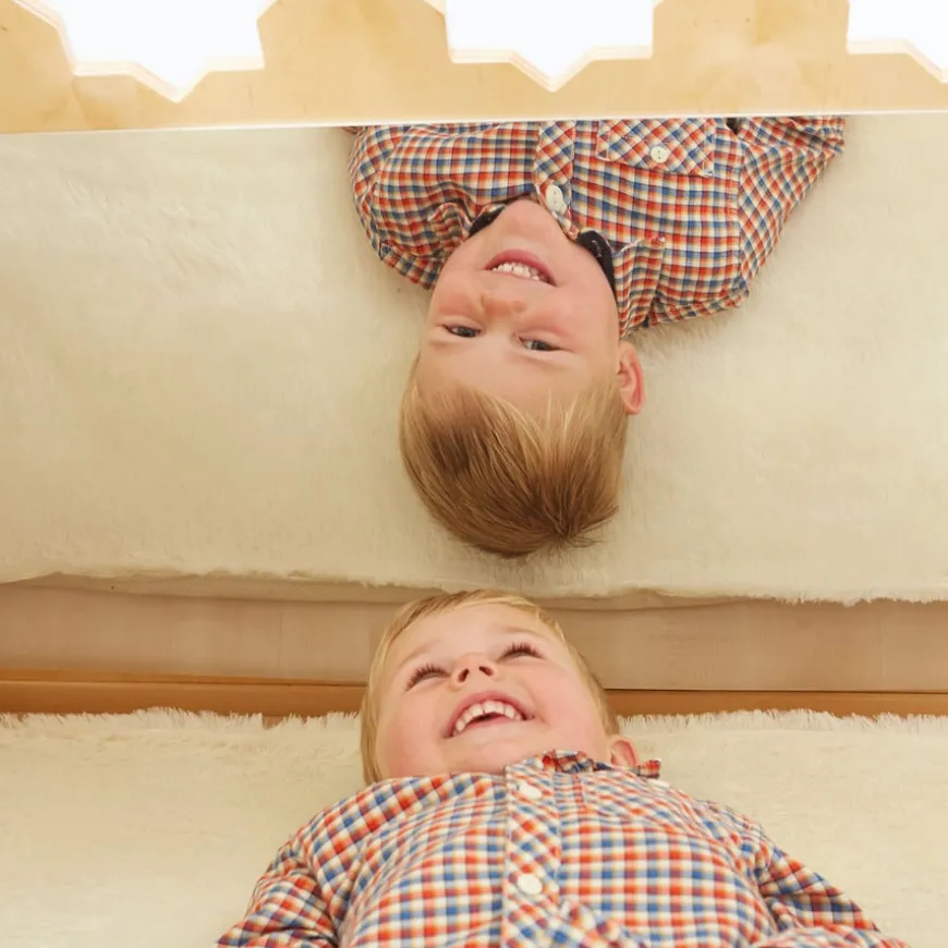 TTS Learning Location Wooden Pyramid Den