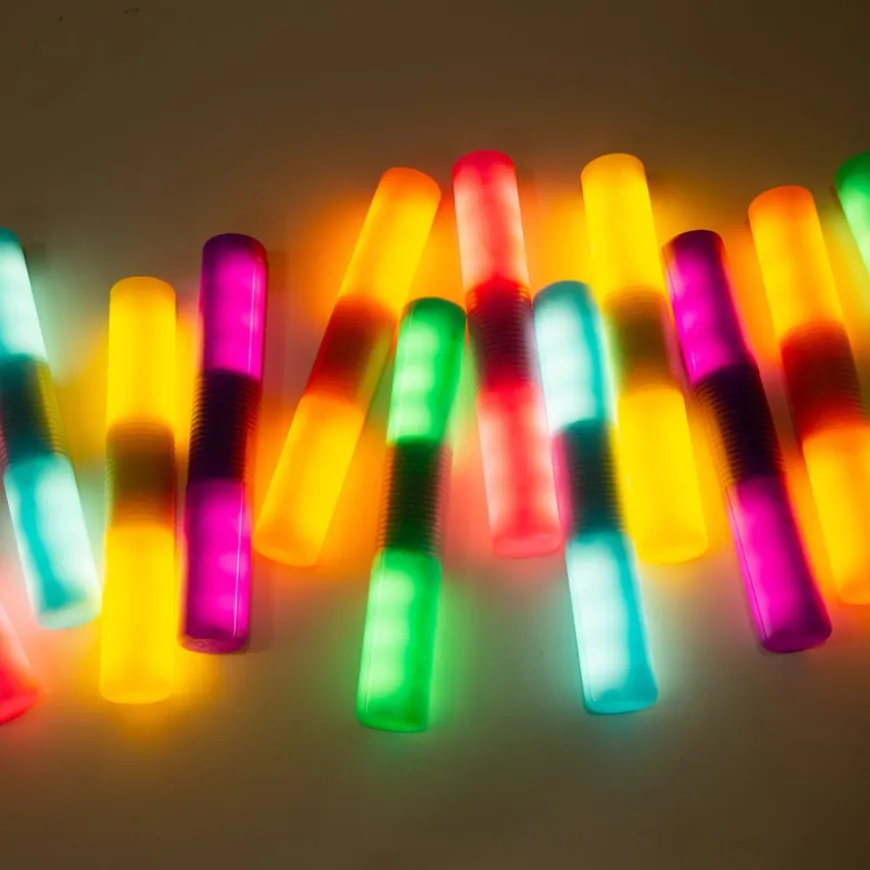 TTS Light up Glow Spheres, Cylinders and Bricks