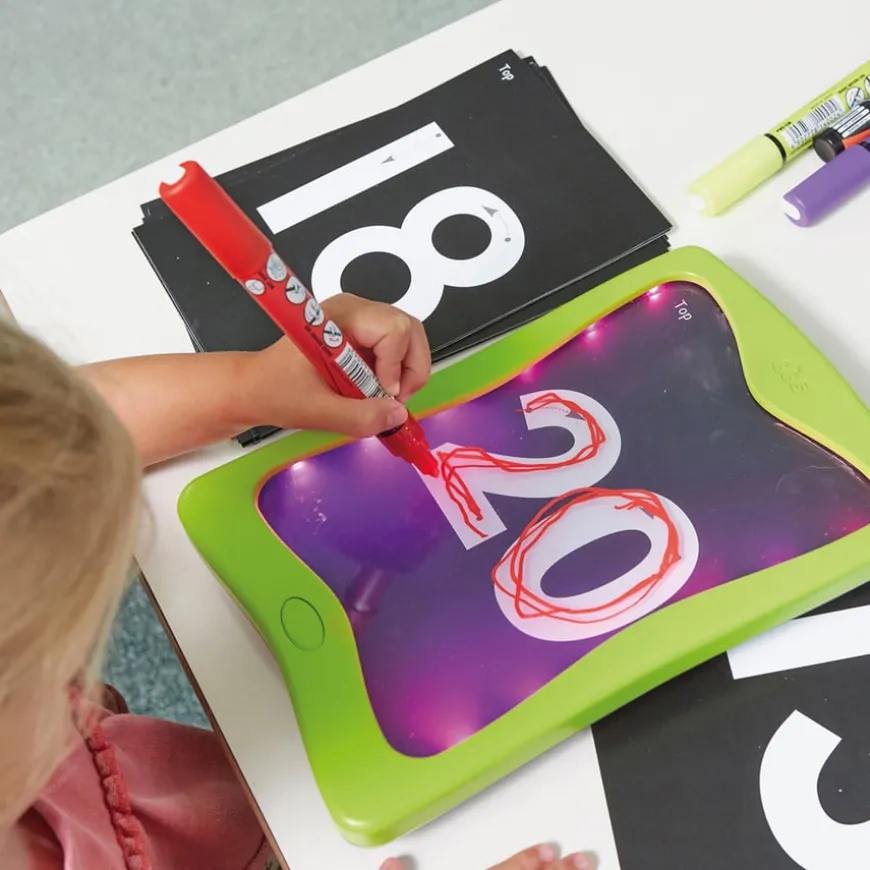 TTS Light Up Mark Making Writing Boards