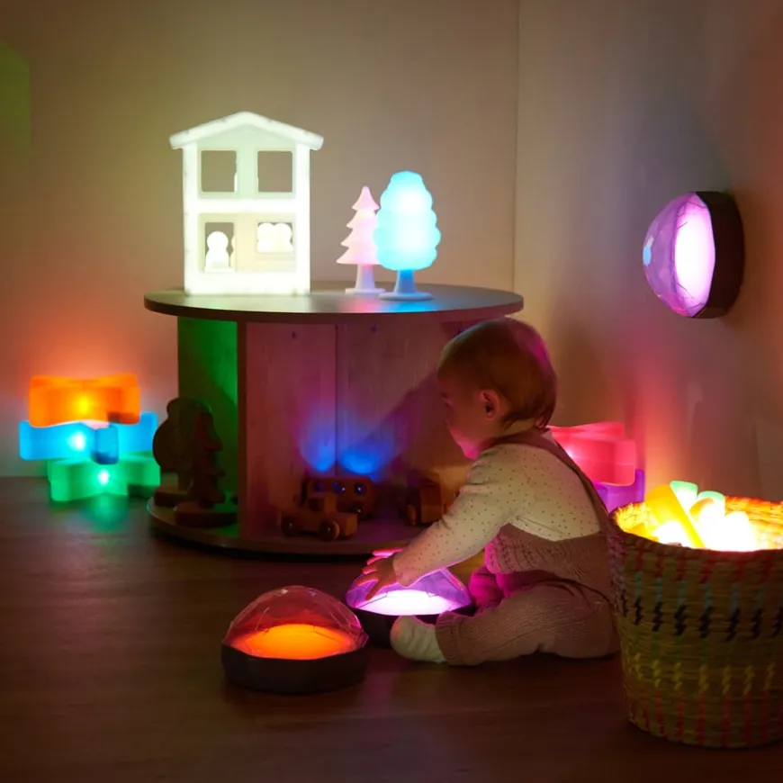 TTS Light Up Recordable Diamond Domes 4pk