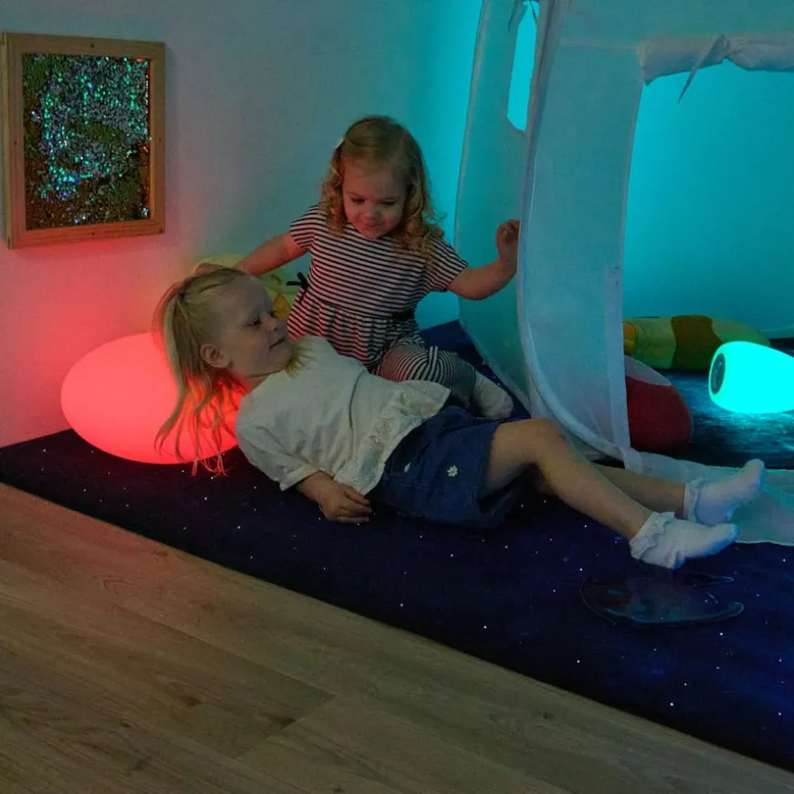 TTS Light-Up Sensory Pebbles 2pk