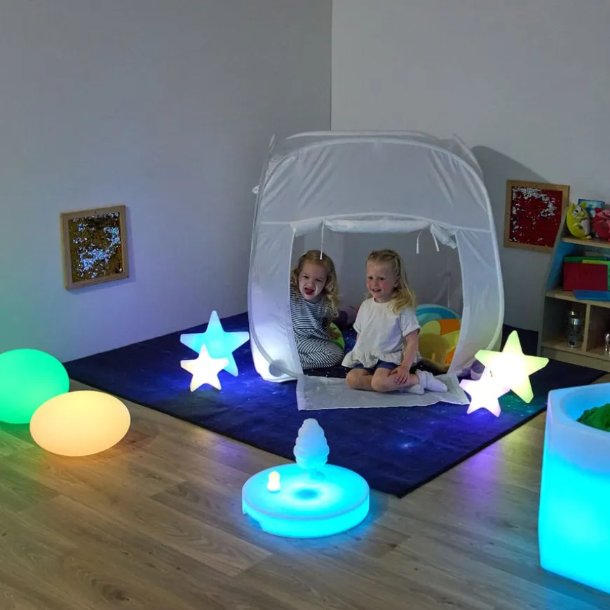 TTS Light-Up Sensory Pebbles 2pk