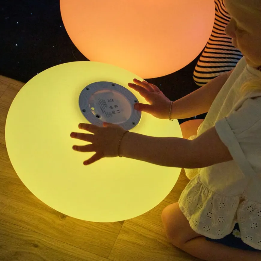 TTS Light-Up Sensory Pebbles 2pk