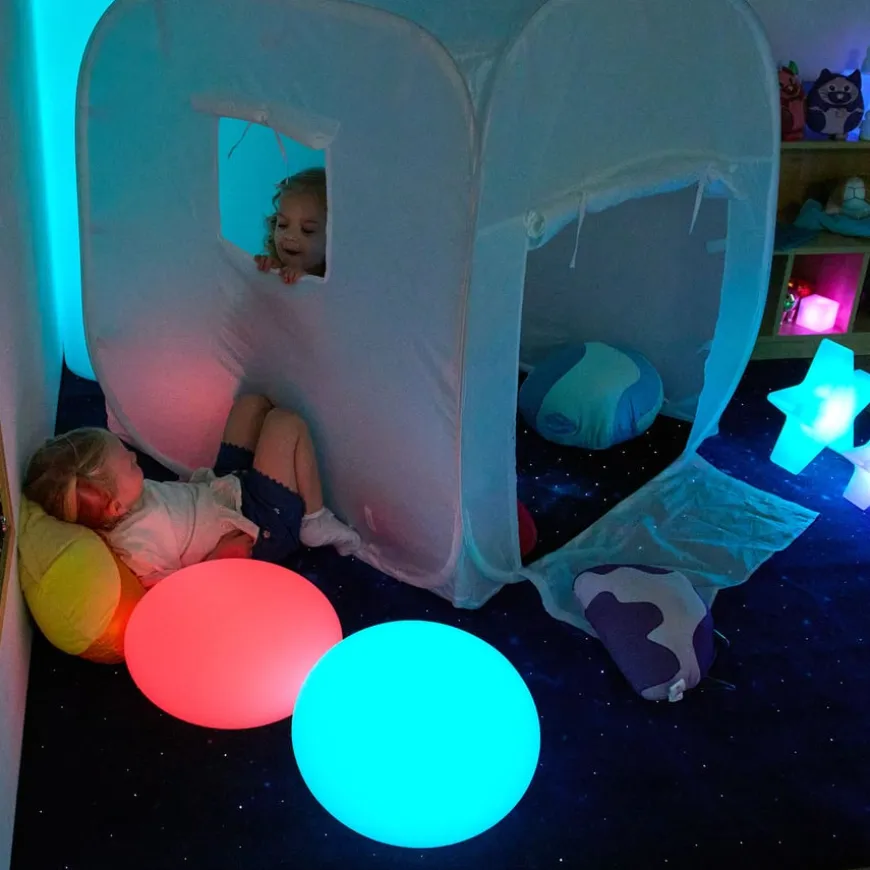 TTS Light-Up Sensory Pebbles 2pk