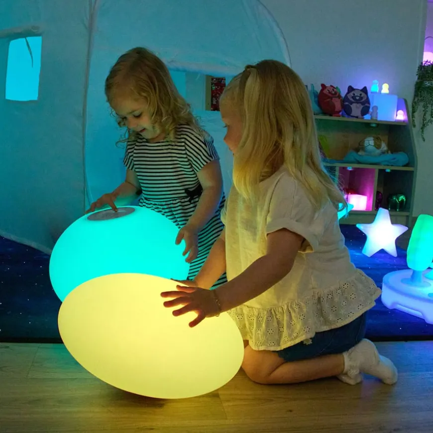 TTS Light-Up Sensory Pebbles 2pk