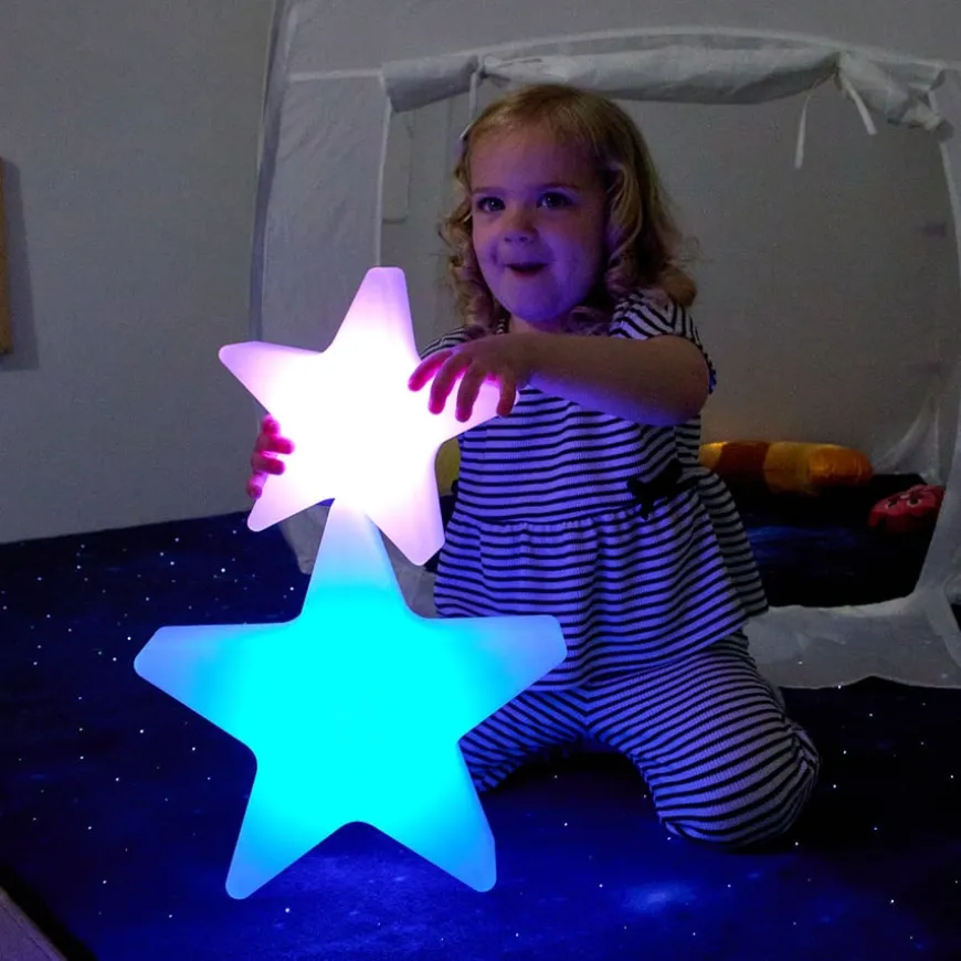 TTS Light-Up Sensory Stars 2pk