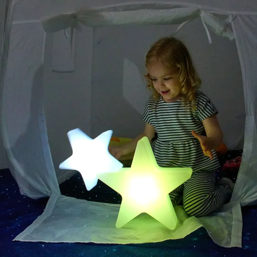 TTS Light-Up Sensory Stars 2pk