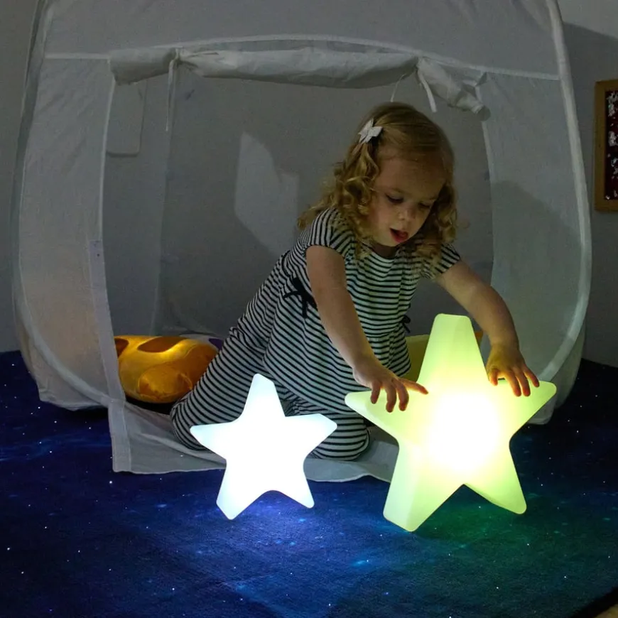 TTS Light-Up Sensory Stars 2pk