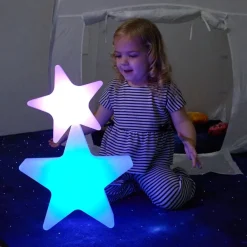 TTS Light-Up Sensory Stars 2pk