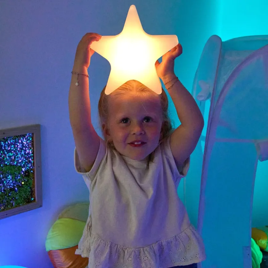 TTS Light-Up Sensory Stars 2pk