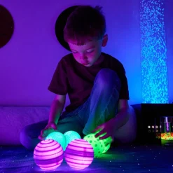 TTS Light Up Tactile Glow Spheres