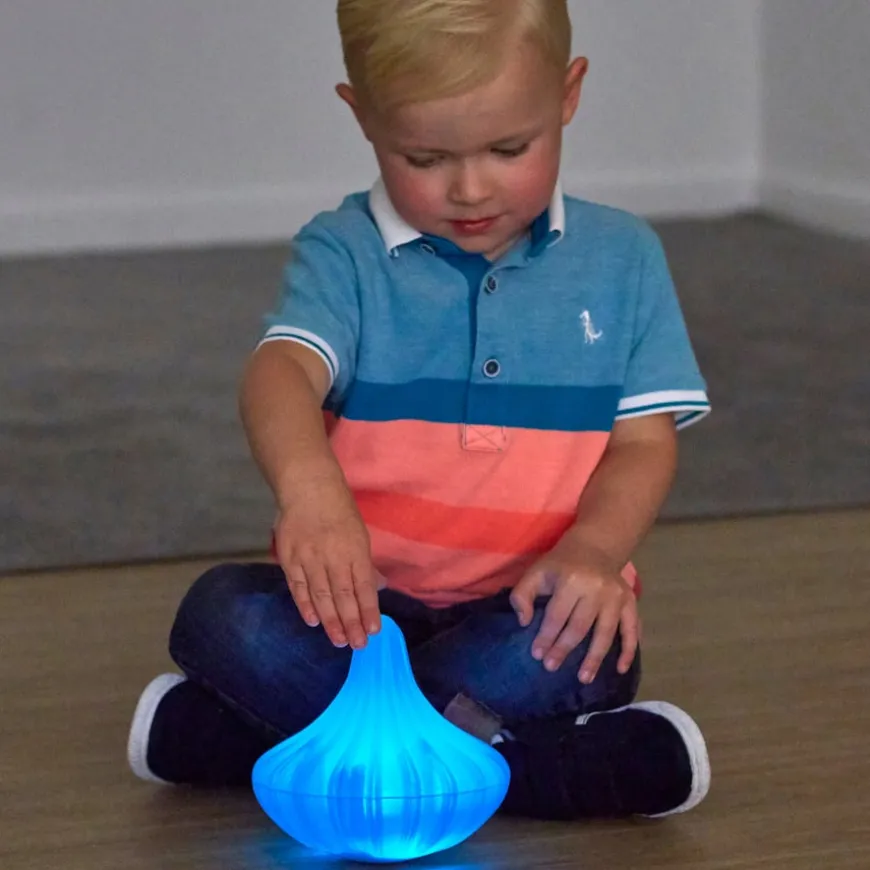 TTS Light Up Twist & Turn Spinning Tops