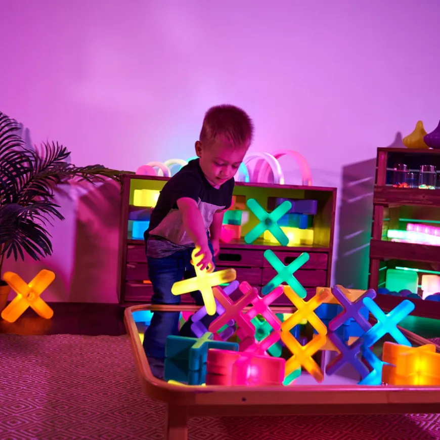 TTS Loose Parts Glow Crosses 12pk