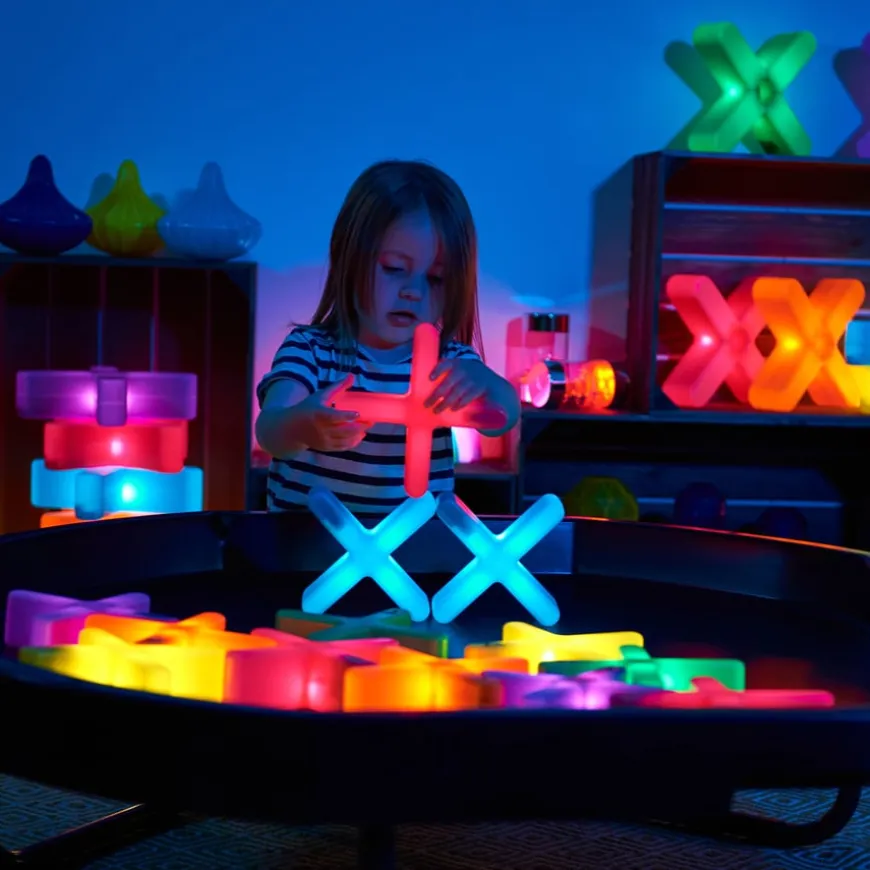 TTS Loose Parts Glow Crosses 12pk