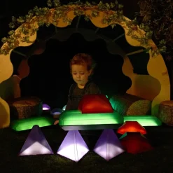 TTS Loose Parts Glow Jewelled Shapes Range