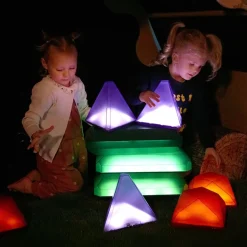 TTS Loose Parts Glow Jewelled Shapes Range