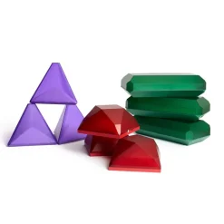 TTS Loose Parts Glow Jewelled Shapes Range