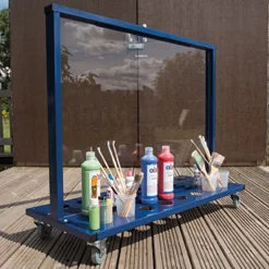 TTS Manoeuvrable Clear Acrylic Painting Easel