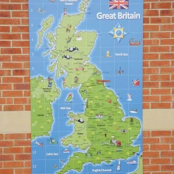 TTS Map of the UK Outdoor Classroom Map