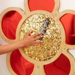 TTS Mark Making Sequin and Mirror Daisy Frames