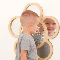 TTS Mark Making Sequin and Mirror Daisy Frames