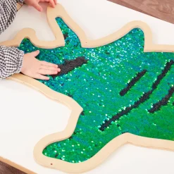 TTS Mark Making Sequin Giant Dinosaurs