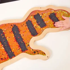 TTS Mark Making Sequin Giant Dinosaurs