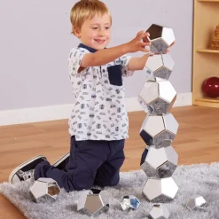 TTS Marvellous Metallics Silver Boulder Blocks